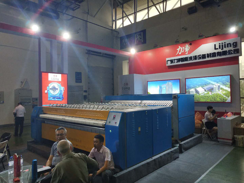 力净工业洗衣机荣登长春酒店用品设备服务展览会
