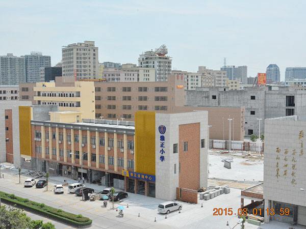 东莞雅正小学第三次选择力净工业洗衣机