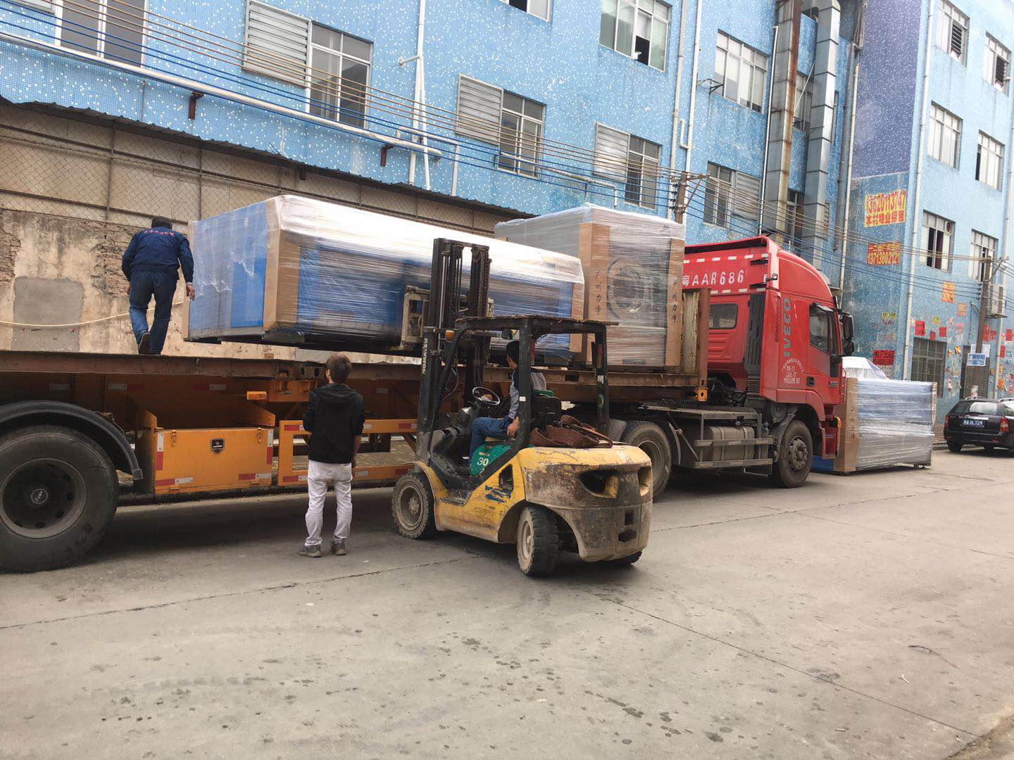 20公斤工业洗衣机发货江阴天江药业有限公司