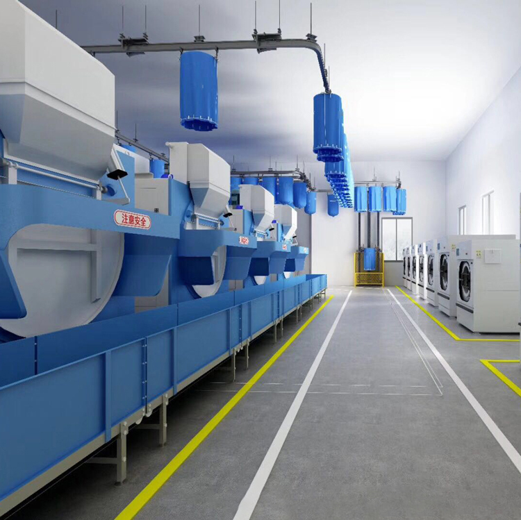 集成式洗涤设备车间